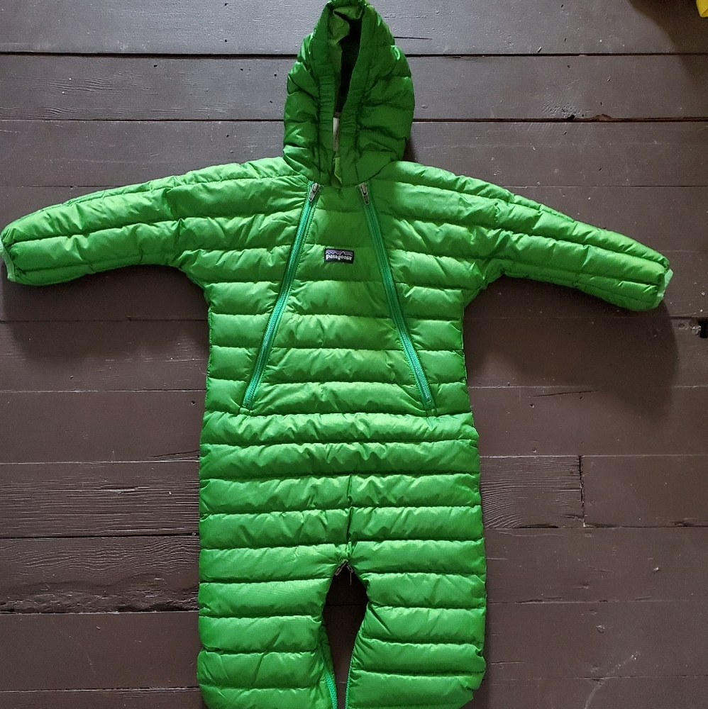 Infant Patagonia winter snow suit